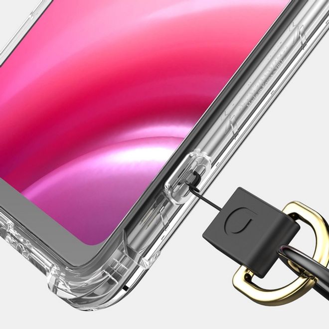 Araree - Samsung Galaxy A42 5G Hülle - flexibles TPU Case - Mach Series - rot