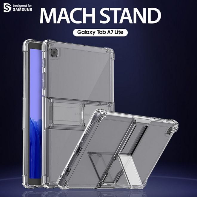 Araree - Samsung Galaxy Tab A7 Lite Hülle Softcase - Stand Funktion - Mach Stand Series - transparent