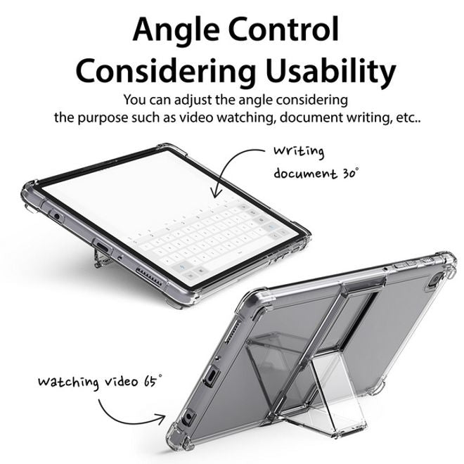 Araree - Samsung Galaxy Tab A7 Lite Hülle Softcase - Stand Funktion - Mach Stand Series - transparent