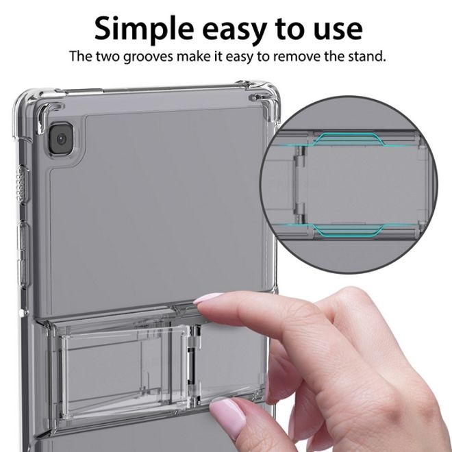 Araree - Samsung Galaxy Tab A7 Lite Hülle Softcase - Stand Funktion - Mach Stand Series - transparent