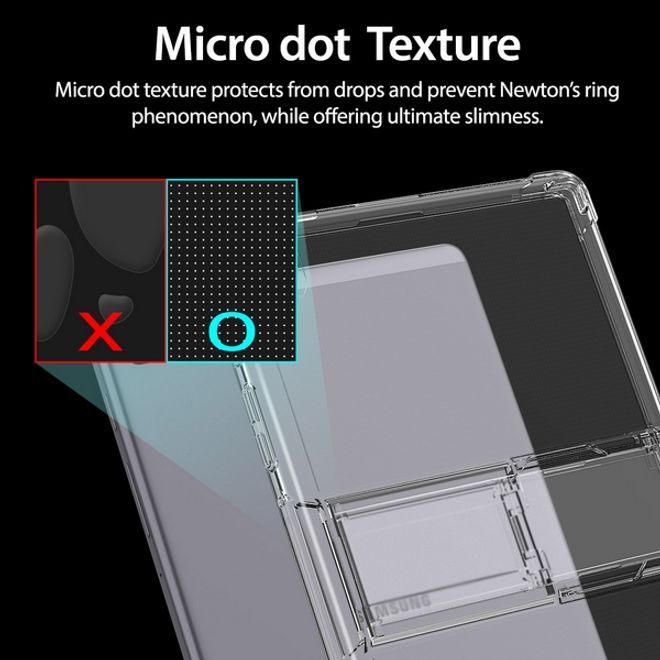 Araree - Samsung Galaxy Tab A7 Lite Hülle Softcase - Stand Funktion - Mach Stand Series - transparent