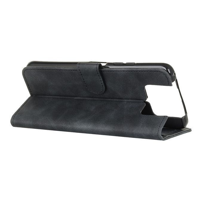 Asus Zenfone 8 Flip Handy Hülle - Classic IV Leder Bookcover Series - schwarz