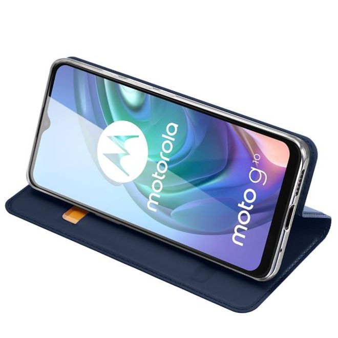 Dux Ducis - Motorola Moto G30 / G10 Hülle - Handy Bookcover - Skin Pro Series - blau