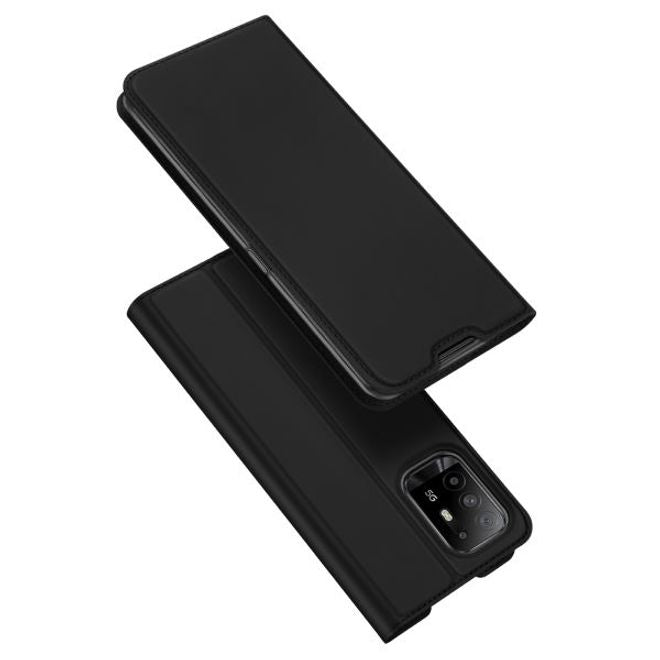 Dux Ducis - Oppo A94 5G Hülle - Handy Bookcover - Skin Pro Series - schwarz
