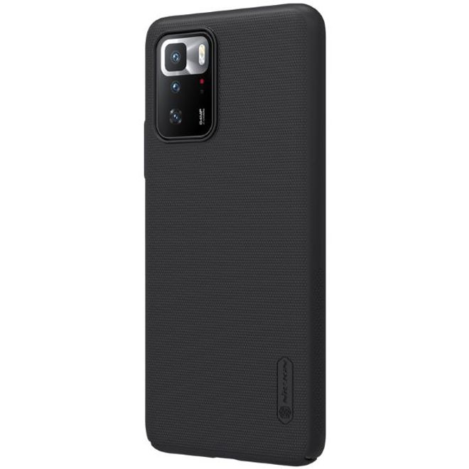 Nillkin - Xiaomi Redmi Note 10 Pro 5G Hülle - Plastik Case - Super Frosted Shield Series - schwarz