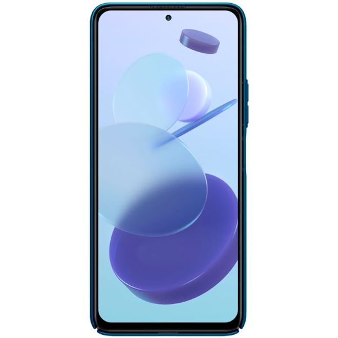Nillkin - Xiaomi Redmi Note 10 Pro 5G Hülle - Plastik Case - Super Frosted Shield Series - blau