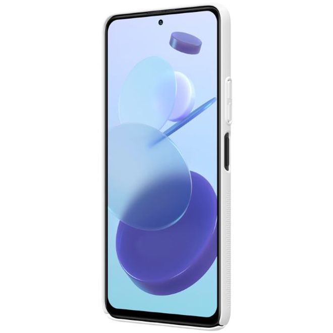 Nillkin - Xiaomi Redmi Note 10 Pro 5G Hülle - Plastik Case - Super Frosted Shield Series - weiss