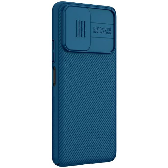 Nillkin - Xiaomi Redmi Note 10 Pro 5G Hülle - Plastik Hardcase - CamShield Series - blau
