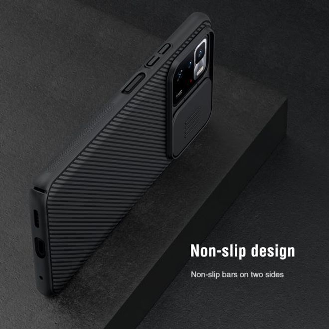 Nillkin - Xiaomi Redmi Note 10 Pro 5G Hülle - Plastik Hardcase - CamShield Series - blau