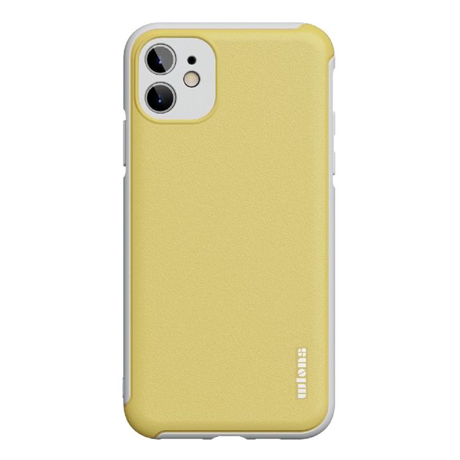 Coque pour iPhone 12 mini - Coque rigide colorée - Série Macaron - Jaune