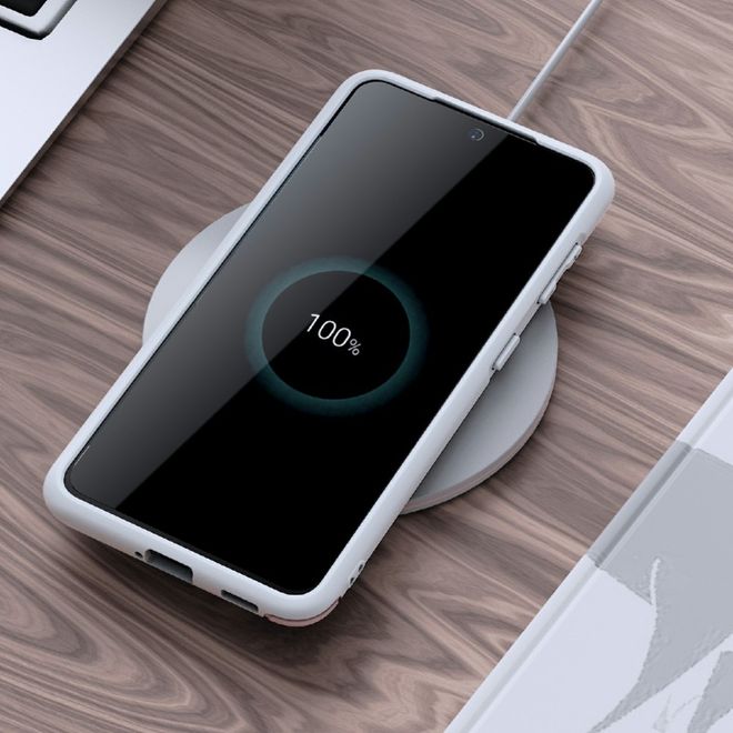 Samsung Galaxy S21 Hülle - Farbiges Hardcase - Macaron Series - orange