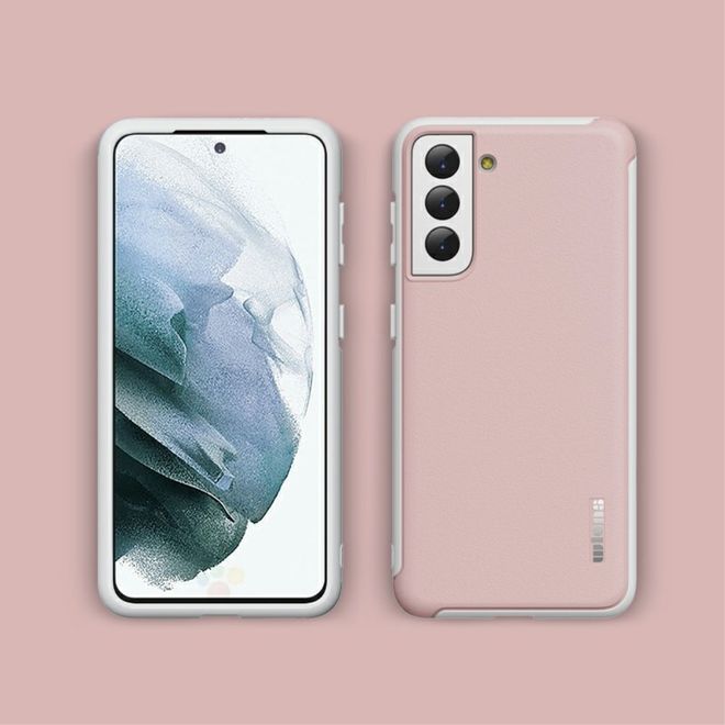 Samsung Galaxy S21 Hülle - Farbiges Hardcase - Macaron Series - pink