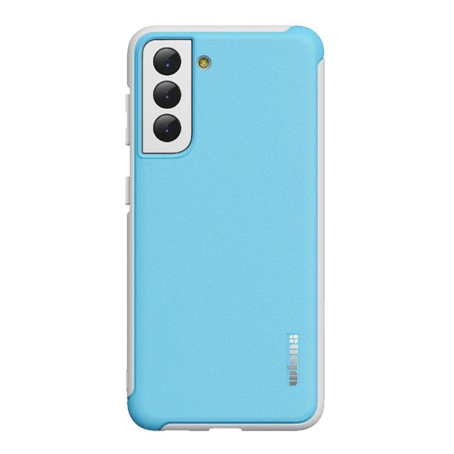 Samsung Galaxy S21+ Hülle - Farbiges Hardcase - Macaron Series - blau