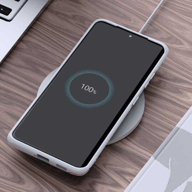 Samsung Galaxy S21 Ultra Hülle - Farbiges Hardcase - Macaron Series - blau