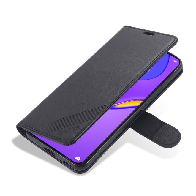 Vivo X60 5G / X60 Pro 5G Handy Hülle - Leder Bookcover - schwarz