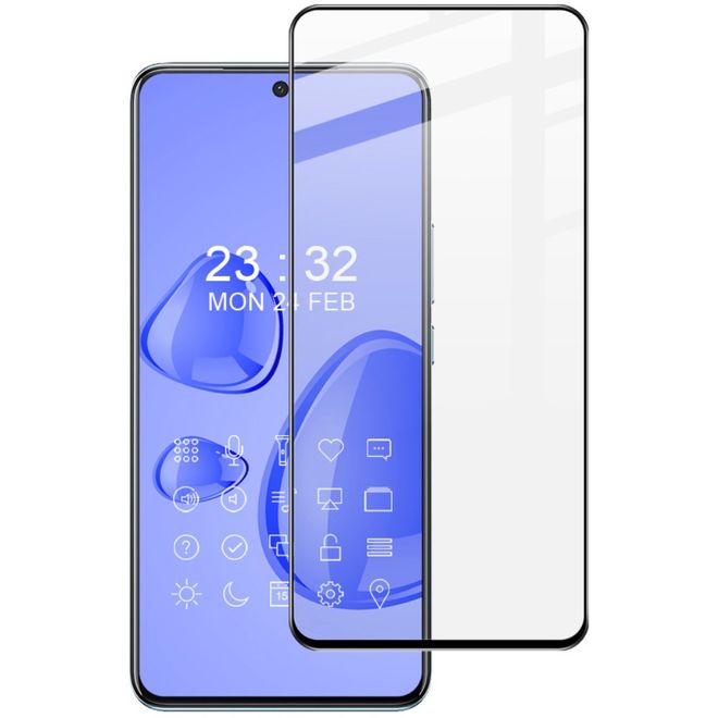 Imak - Vivo X60 5G Schutzglas Displayschutz - Pro+ Series - Panzer Glas - schwarz