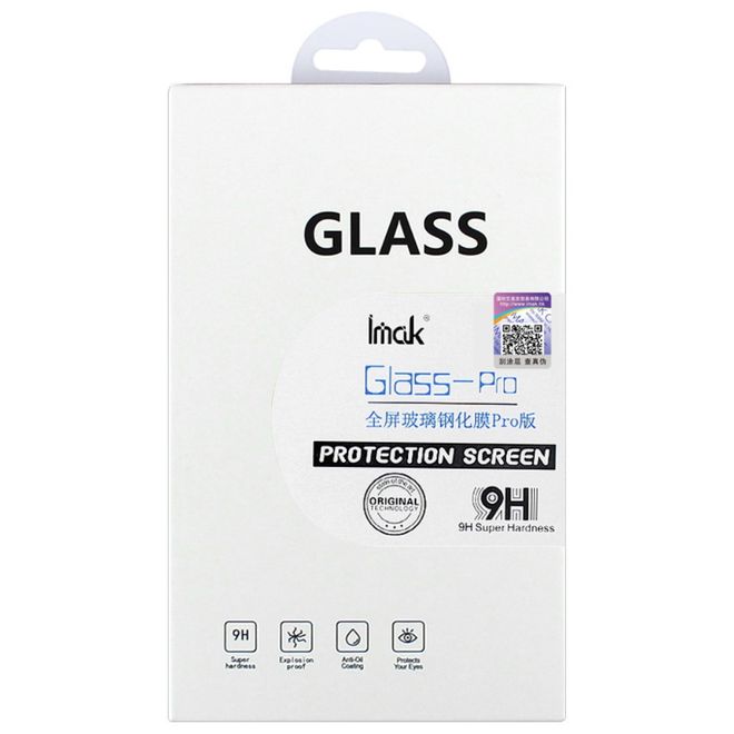 Imak - Vivo X60 5G Schutzglas Displayschutz - Pro+ Series - Panzer Glas - schwarz