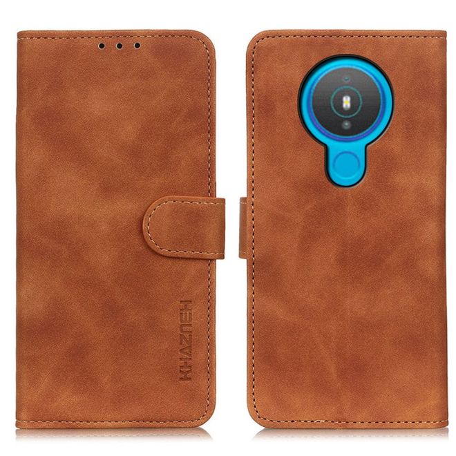 Nokia 1.4 Handy Hülle - Classic IV Leder Bookcover Series - braun