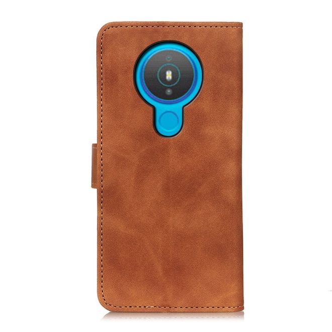 Nokia 1.4 Handy Hülle - Classic IV Leder Bookcover Series - braun