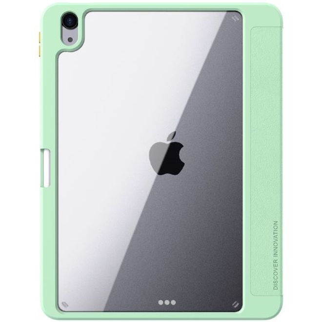 iPad Air (2022) / iPad Air (2020) Hülle - Leder Bookcover - Bevel Series - grün