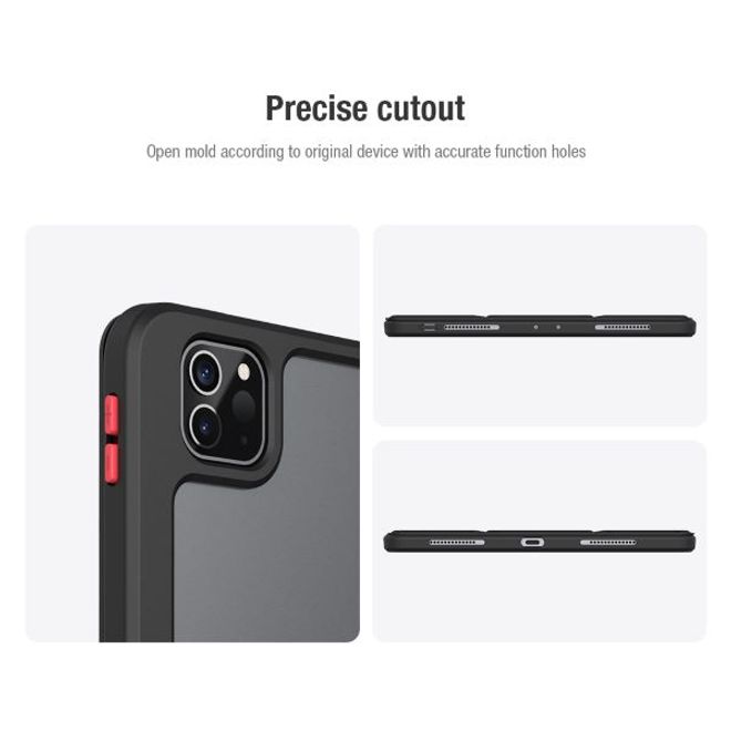 iPad Pro 11 (2022 / 2021 / 2020) Hülle - Leder Bookcover - Bevel Series - grün