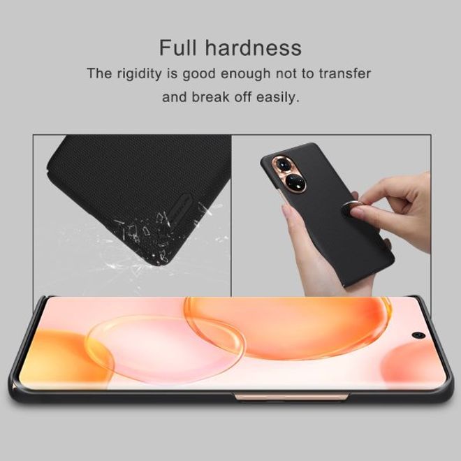 Nillkin - Huawei Honor 50 Hülle - Plastik Case - Super Frosted Shield Series - rot