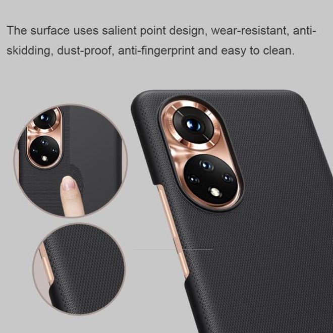 Nillkin - Huawei Honor 50 Hülle - Plastik Case - Super Frosted Shield Series - rot