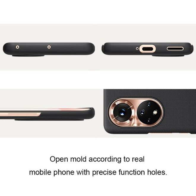 Nillkin - Huawei Honor 50 Hülle - Plastik Case - Super Frosted Shield Series - rot