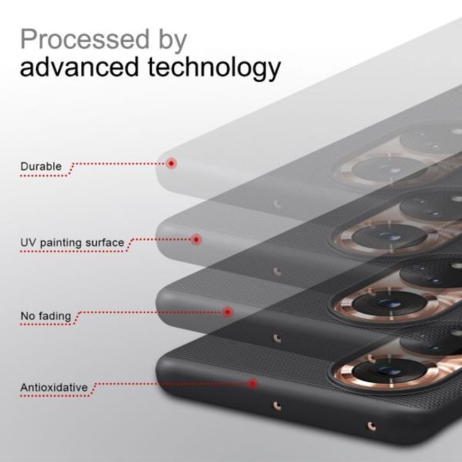 Nillkin - Huawei Honor 50 Hülle - Plastik Case - Super Frosted Shield Series - rot