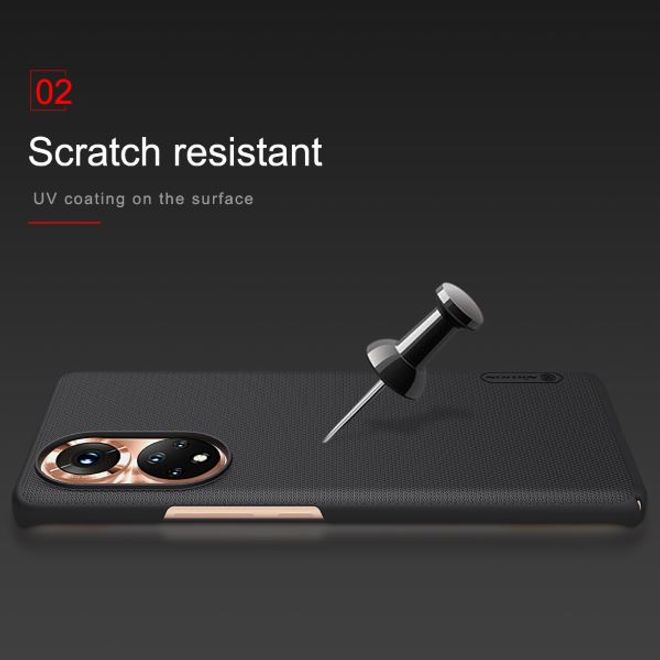 Nillkin - Huawei Honor 50 Hülle - Plastik Case - Super Frosted Shield Series - rot