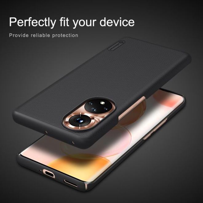 Nillkin - Huawei Honor 50 Hülle - Plastik Case - Super Frosted Shield Series - rot