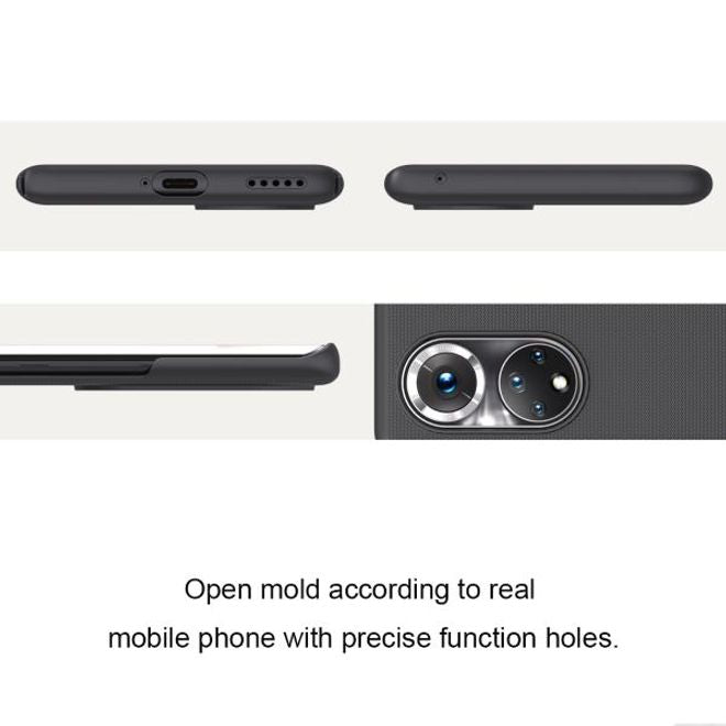 Nillkin - Huawei Honor 50 Pro Hülle - Plastik Case - Super Frosted Shield Series - schwarz