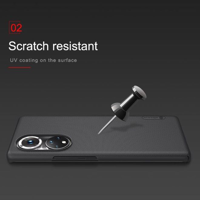 Nillkin - Huawei Honor 50 Pro Hülle - Plastik Case - Super Frosted Shield Series - schwarz