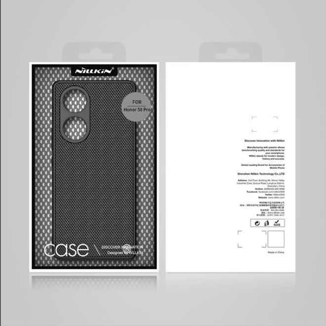Nillkin - Huawei Honor 50 Pro Hülle - Hardcase - Textured Series - schwarz