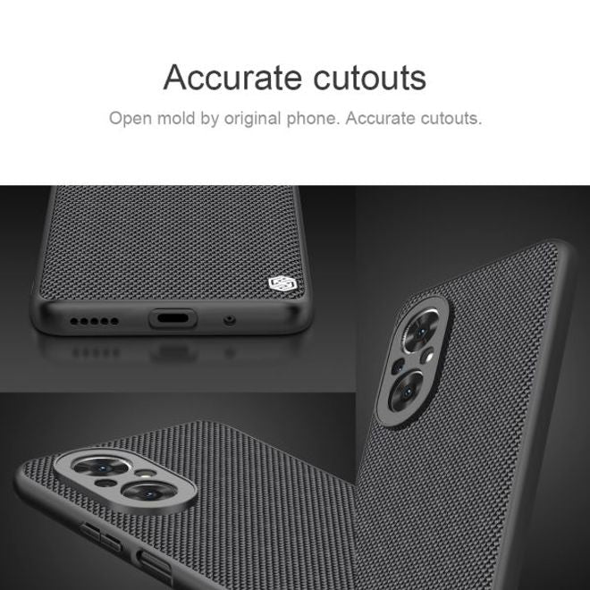 Nillkin - Huawei Honor 50 SE Hülle - Hardcase - Textured Series - schwarz