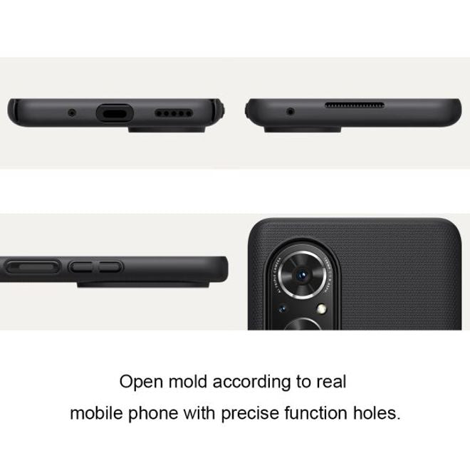 Nillkin - Huawei Honor 50 SE Hülle - Plastik Case - Super Frosted Shield Series - schwarz