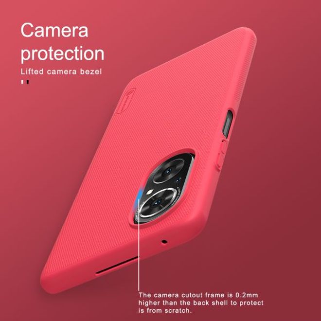 Nillkin - Huawei Honor 50 SE Hülle - Plastik Case - Super Frosted Shield Series - blau