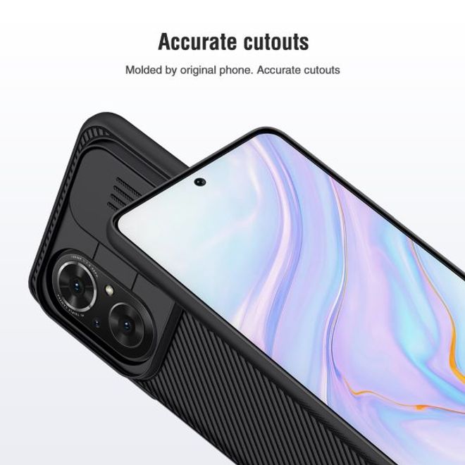 Nillkin - Huawei Honor 50 SE Hülle - Plastik Hardcase - CamShield Series - schwarz