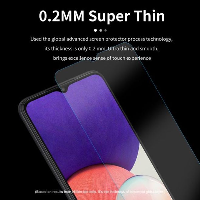 Nillkin - Samsung Galaxy A22 5G Schutzfolie 0,2 mm - Folie aus gehärtetem Glas - H+ PRO Series