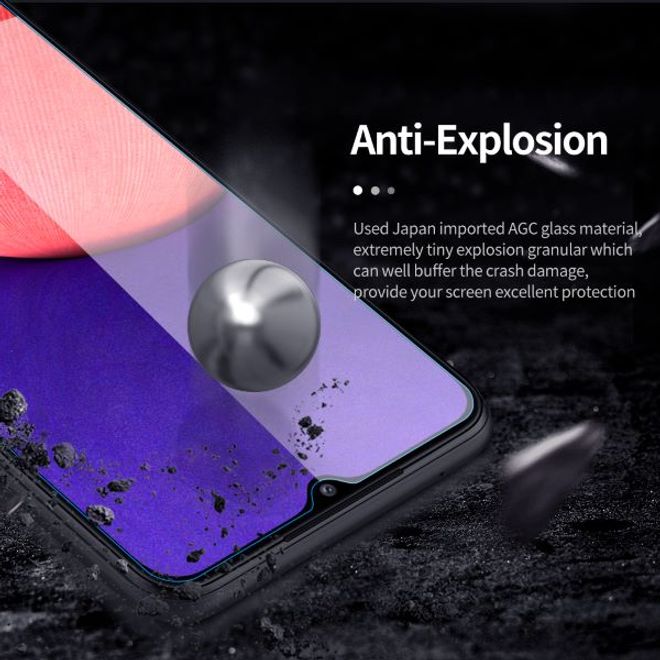 Nillkin - Samsung Galaxy A22 5G Schutzfolie 0,2 mm - Folie aus gehärtetem Glas - H+ PRO Series