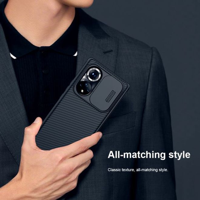 Nillkin - Huawei Honor 50 Pro Hülle - Plastik Hardcase - CamShield Pro Series - schwarz