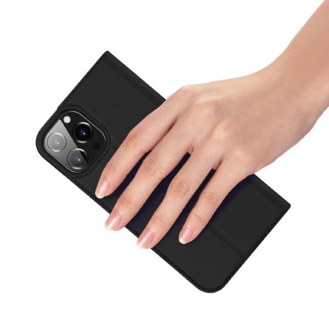 Dux Ducis - iPhone 13 Pro Max Hülle - Handy Bookcover - Skin Pro Series - schwarz
