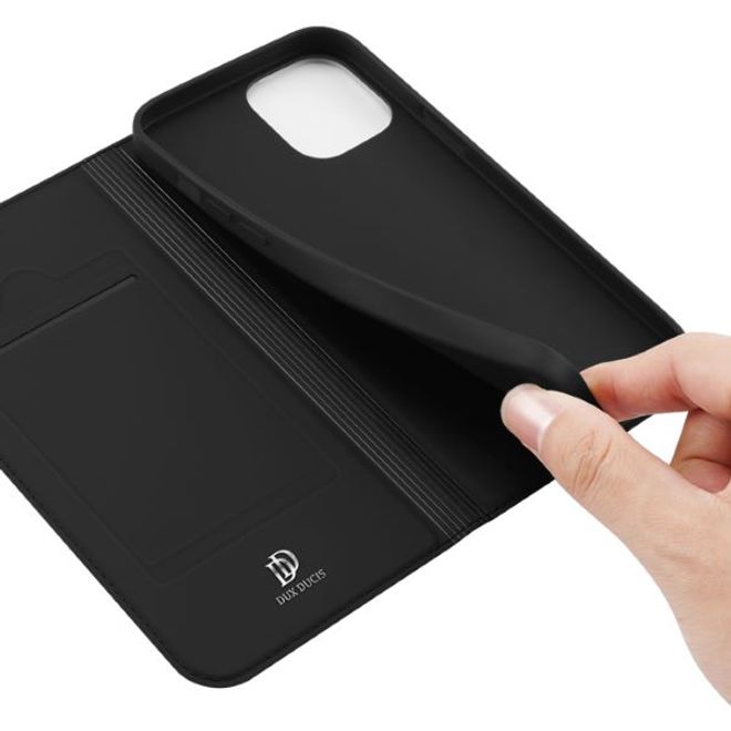 Dux Ducis - iPhone 13 Pro Max Hülle - Handy Bookcover - Skin Pro Series - schwarz