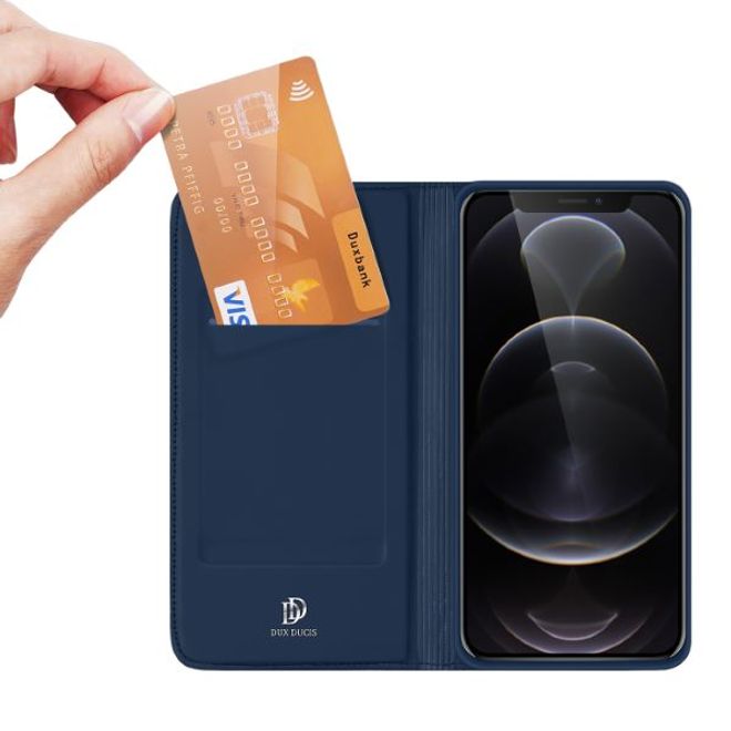 Dux Ducis - iPhone 13 Pro Max Hülle - Handy Bookcover - Skin Pro Series - blau
