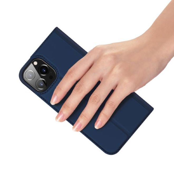 Dux Ducis - iPhone 13 Pro Max Hülle - Handy Bookcover - Skin Pro Series - blau