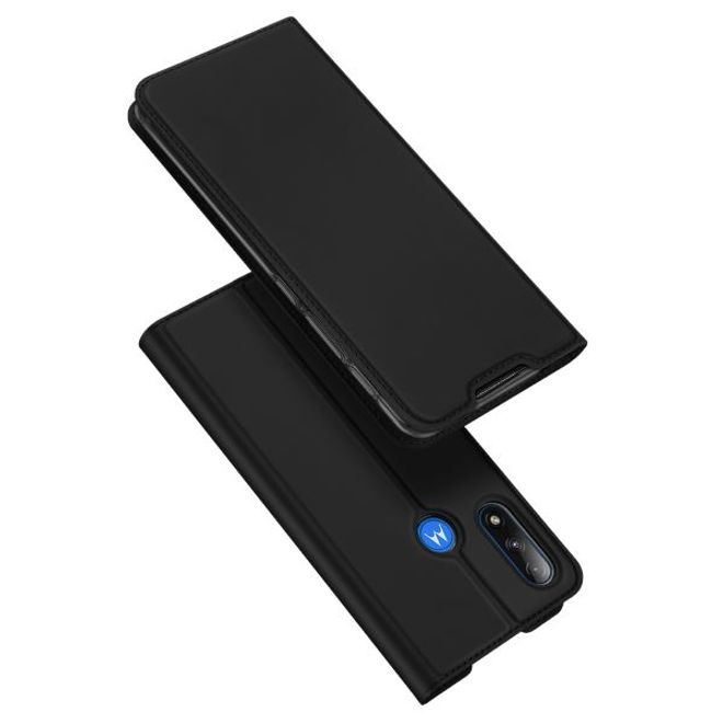 Dux Ducis - Motorola Moto E7 Power Hülle - Handy Bookcover - Skin Pro Series - schwarz