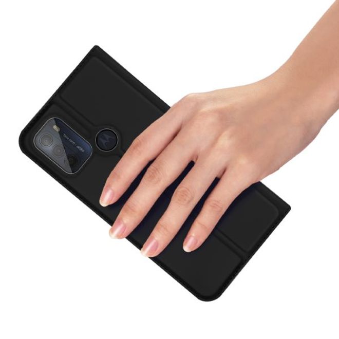 Dux Ducis - Motorola Moto G50 Hülle - Handy Bookcover - Skin Pro Series - schwarz