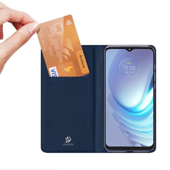 Dux Ducis - Motorola Moto G50 Hülle - Handy Bookcover - Skin Pro Series - blau