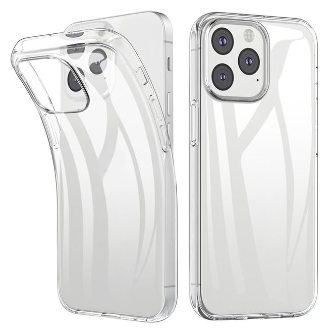 Coque pour iPhone 13 Pro - Série TPU souple - Transparente