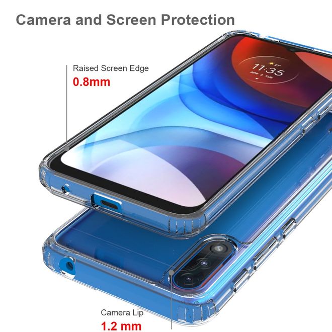 Motorola Moto E7 Power Handyhülle - Softcase TPU Series - transparent